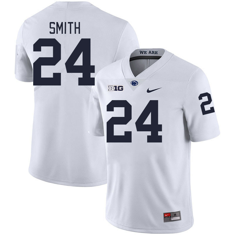 Men #24 Corey Smith Penn State Nittany Lions College Football Jerseys Stitched-White